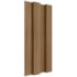 Painel ripado EspaçoWall Large cumaru 2,1 x 12,2 x 260 cm