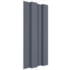 Painel Ripado EspaçoWall large Preto 2,1cm x 12,2cm x 2,60m