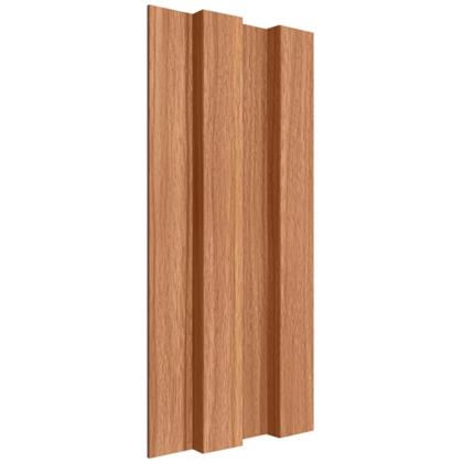 Painel Ripado EspaçoWall large Tauari 2,1 x 12,2 x 260 cm