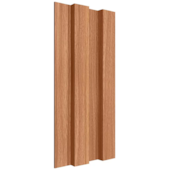 Painel Ripado EspaçoWall large Tauari 2,1 x 12,2 x 260 cm Painel Ripado EspaçoWall large Tauari 2,1 x 12,2 x 260 cm