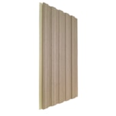 Painel Ripado EspaçoWall WPC carvalho onix 16,6 x 260 cm Painel Ripado EspaçoWall WPC carvalho onix 16,6 x 260 cm