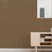 Painel ripado WPC EspaçoWall interno carvalho cacau 16,6 x 260 cm