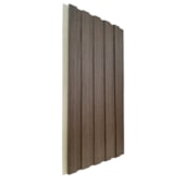 Painel ripado WPC EspaçoWall interno carvalho cacau 16,6 x 260 cm