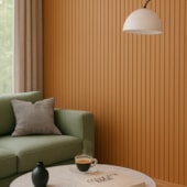 Painel ripado WPC EspaçoWall interno carvalho ouro 16,6 x 260 cm
