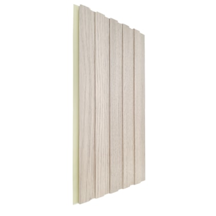 Painel ripado WPC EspaçoWall interno carvalho sereno 16,6 x 260 cm