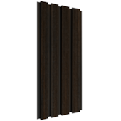 Painel Ripado WPC EspaçoWall Interno e Externo Carvalho Escuro 2,2 x 21,9 x 290 cm