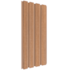 Painel Ripado WPC EspaçoWall Interno e Externo Maple 2,2 x 21,9 x 290 cm