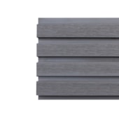 Painel Ripado WPC EspaçoWall Interno e Externo Silver Gray 2,2 x 21,9 x 290 cm