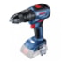 Parafusadeira e furadeira de impacto bateria Bosch GSB 18V-50 acompanha 2 baterias 18V