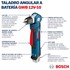 Parafusadeira/Furadeira Angular Bateria Bosch GWB 12V - 10SB Azul 3,2kg + Maleta