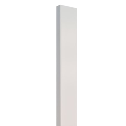 Perfil acabamento para ripado EspaçoWall branco 2,1 x 3,15 x 260 cm