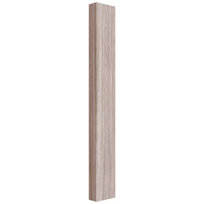 Perfil acabamento para ripado EspaçoWall carvalho 2,1 x 3,15 x 260 cm