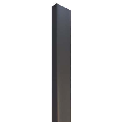 Perfil acabamento para ripado EspaçoWall cinza 2,1 x 3,15 x 260 cm