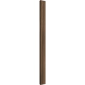 Perfil acabamento para ripado EspaçoWall ipê 1,2 x 2,65 x 260 cm