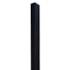 Perfil acabamento para ripado EspaçoWall preto 2,1 x 3,15 x 260 cm