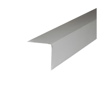 Perfil canto L para forro Espaço Perfil branco 24 x 3000 mm