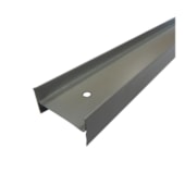 Perfil de divisória Rollfor NTR Travessa cinza 20mm x 35mm x 3,0m Perfil de divisória Rollfor NTR Travessa cinza 20mm x 35mm x 3,0m