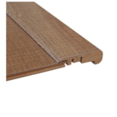 Perfil frontal para piso Durafloor carvalho memphis 20 x 65 x 2100 mm
