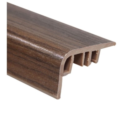 Perfil frontal para piso Eucafloor Tecno cor 11 20 x 40 x 2100 mm