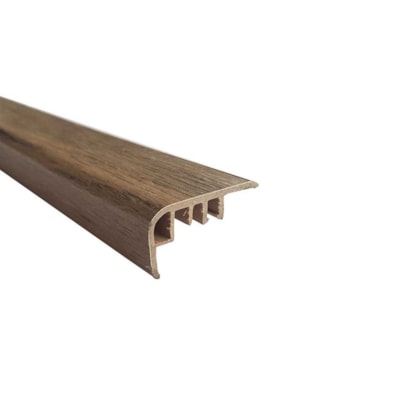 Perfil frontal para piso Eucafloor Tecno cor 18 20 x 40 x 2100 mm