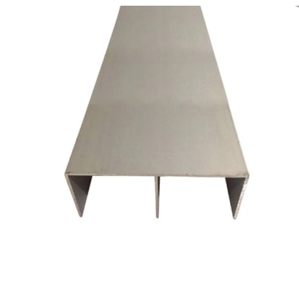Perfil guia superior para 2 portas MMO Fosco 18 mm x 3 m