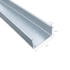 Perfil montante light steel frame Barbieri M70 3000 mm
