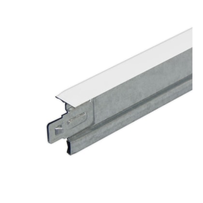 Perfil para forro Espaço Perfil T15 fineline branco 625 mm
