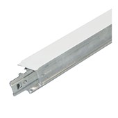 Perfil para forro Espaço Perfil Tegular T24 branco 0,625m Perfil para forro Espaço Perfil Tegular T24 branco 0,625m