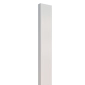Perfil para painel ripado EspaçoWall Branco 2,1cm x 3,15cm x 2,60m Perfil para painel ripado EspaçoWall Branco 2,1cm x 3,15cm x 2,60m