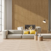 Perfil para Painel Ripado EspaçoWall Cumaru 2,1cm x 3,15cm x 2,60m Perfil para Painel Ripado EspaçoWall Cumaru 2,1cm x 3,15cm x 2,60m