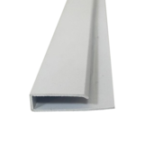 Perfil roda forro U para forro Plasbil celeste 3 m