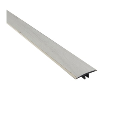 Perfil T para piso Eucafloor Tecno cor 02 10 x 37 x 1800 mm