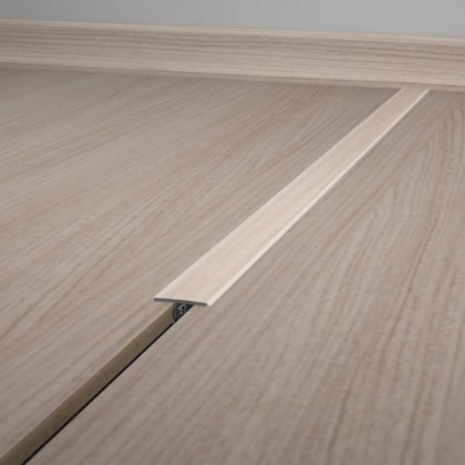 Perfil T para piso Eucafloor Tecno cor 07 10 x 37 x 1800 mm