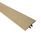 Perfil T para piso Eucafloor Tecno cor 8 10 x 37 x 1800 mm