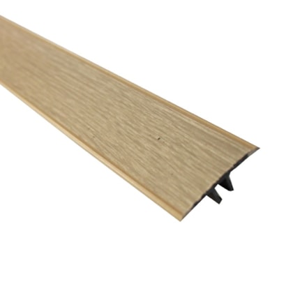 Perfil T para piso Eucafloor Tecno cor 8 10 x 37 x 1800 mm