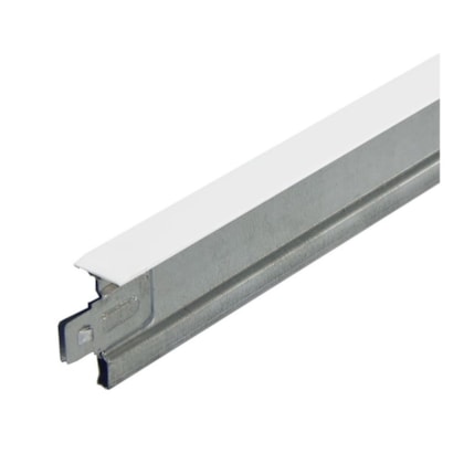 Perfil T15 fineline para forro Espaço Perfil T15 branco 1250 mm