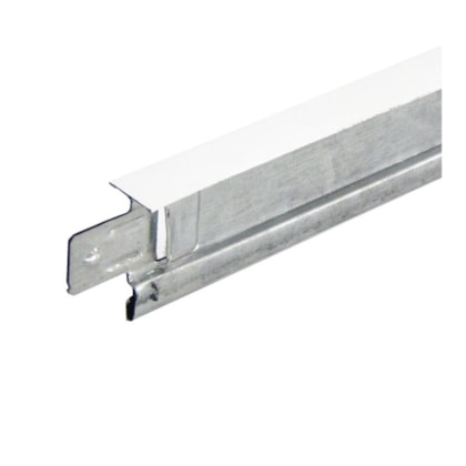 Perfil T15 fineline para forro Espaço Perfil T15 branco 3125 mm