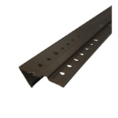 Perfil vinílico americano com garra Bauxita bronze 3 m
