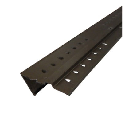 Perfil vinílico americano com garra Bauxita bronze 3 m