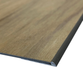 Perfil vinílico arremate slim Bauxita bronze 3 m