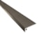 Perfil vinílico canto escada interno Bauxita bronze 3 m