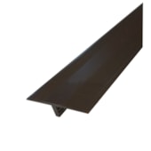 Perfil vinílico T Bauxita bronze 3 m