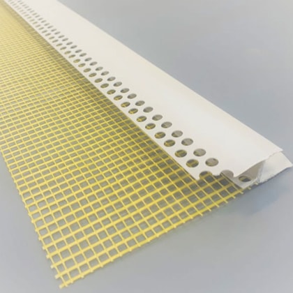 Pingadeira PVC com tela de fibra de vidro Tegape 12,5 x 200 cm