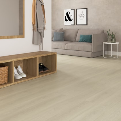 Piso laminado clicado Durafloor New Way Carvalho Eterno