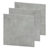 Piso vinílico Autoportante EspaçoFloor Loose Lay Plus60 cement titanium 5 mm