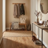 Piso vinílico colado EspaçoFloor Office Mild Castanho Viena 3 mm