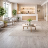 Piso vinílico colado EspaçoFloor Office Mild Oak Amsterdam 3 mm