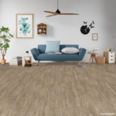 Piso vinílico colado EspaçoFloor Soft Nogueira Escuro 2 mm Piso vinílico colado EspaçoFloor Soft Nogueira Escuro 2 mm