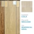 Piso vinílico colado EspaçoFloor Vintage Mild vermont 2 mm