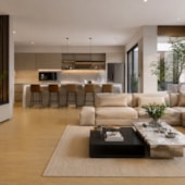 Piso vinílico colado SpotNew Work Plank barcelona 2,5 mm